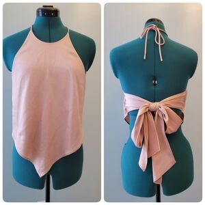 Alice + Olivia Frenchie Hankerchief Halter Top